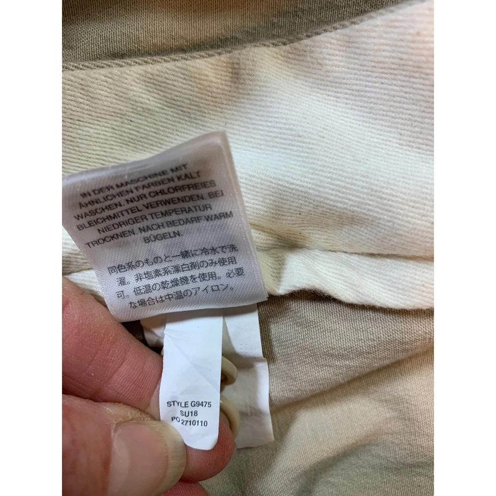 J.Crew Stretch‎ 1040 Khaki Chino Pants Mens Size 32x29 Preppy Church School